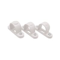 Pvc spacer bar saddles