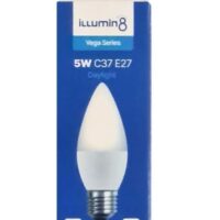 5W E27 LED CANDLE 6500K