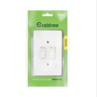 Crabtree 4x2 2 lever 1 way