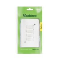 Crabtree 4x2 4 lever 1way