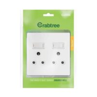 Crabtree 4x4 double sso